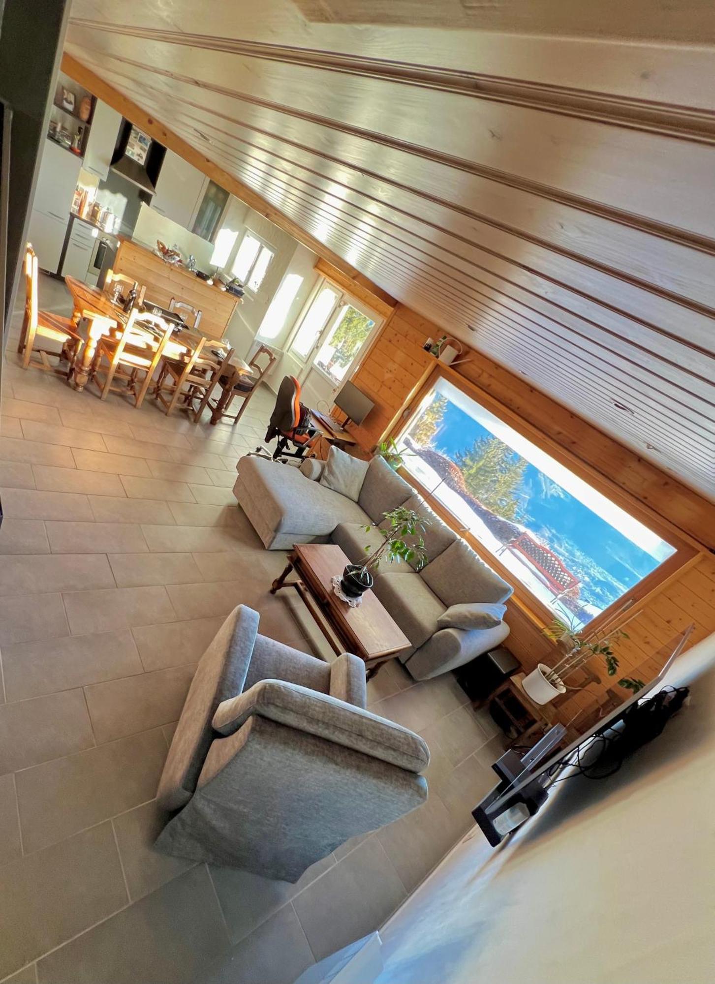Chalet La Louise Avec Vue Imprenable Crans-Montana